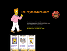 Tablet Screenshot of imtroymcclure.com